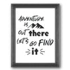 Adventure is Out There Stencil