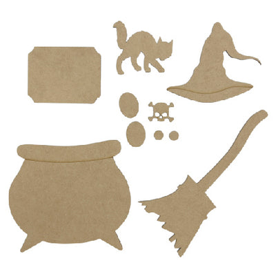 Beware Embellishment Kit By Deb Mishima