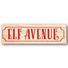Elf Avenue Stencil
