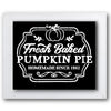 Fresh Baked Pumpkin Pie Stencil