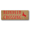 Reindeer Crossing Stencil