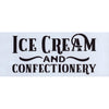 Ice Cream and Confectionery Stencil