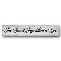 Secret Ingredient is Love Stencil