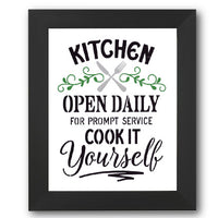 Cook It Yourself Stencil