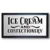 Ice Cream and Confectionery Stencil