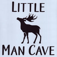 Little Man Cave Stencil