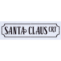 Santa Claus Crt. Stencil