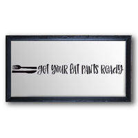 Get Your Fat Pants Ready Stencil