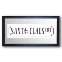 Santa Claus Crt. Stencil