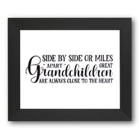 Great Grandchildren are Always Close to the Heart Stencil