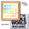 He's Got the Whole World in His Hands Stencil