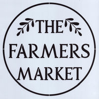 The Farmers Market Stencil