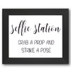 Selfie Station Stencil