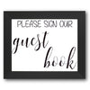 Guest Book Stencil