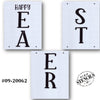 Porch Sign: Happy Easter Stencil