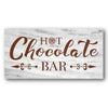 Hot Chocolate Bar Stencil