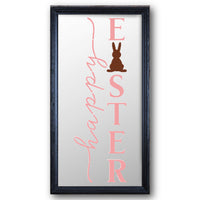 Happy Easter Bunny Stencil