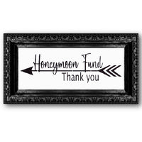 Honeymoon Fund Stencil