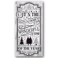 It's the Most Wonderful Time of the Year Large Stencil