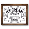 Ice Cream Parlor Stencil