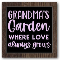 Grandma's Garden Stencil