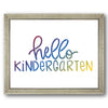 Hello Kindergarten Stencil