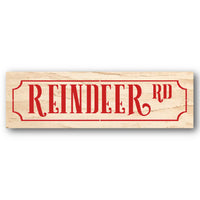 Reindeer Rd. Stencil