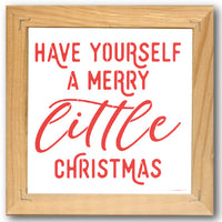 Have Yourself a Merry Little Christmas Stencil