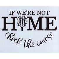 Check the Course Stencil