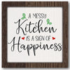 A Messy Kitchen Stencil
