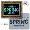 Hello Spring Swag Stencil