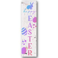 Happy Easter Vertical Stencil