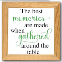 Gathered Around the Table Stencil