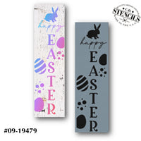 Happy Easter Vertical Stencil