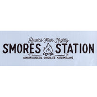 Smores Station Stencil