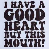 But This Mouth Stencil