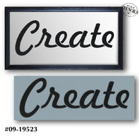 Simple Sayings:  Create Script Stencil