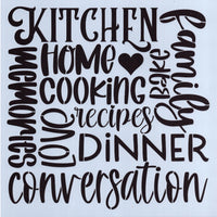 Kitchen Subway Stencil