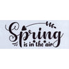 Spring is in the Air Stencil