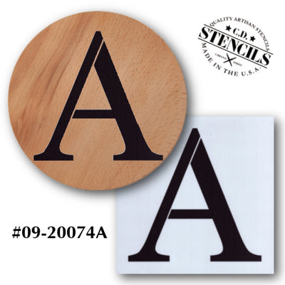 Letter Monogram Stencil