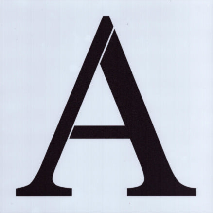 Letter Monogram Stencil Cupboard Distributing