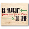 Save Santa the Trip Stencil