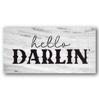 Hello Darlin' Stencil