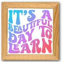 It's a Beautiful Day to Learn Stencil