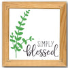 Simply Blessed Stencil