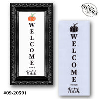 Welcome to Our Patch Stencil