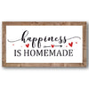 Happiness is Homemade Hearts Stencil
