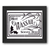 Hot Wassail Served Here Stencil