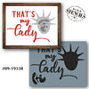That's My Lady Stencil
