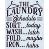 The Laundry Schedule Stencil